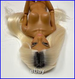 Integrity Toys Zuri Okoty My Fair Hair Doll Nude withWig Extra Hands Wig Cap Stand