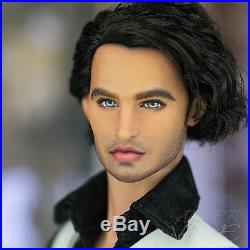 NARAE OOAK DECLAN WAKE Fashion Royalty Integrity Custom Homme FR Repaint Doll