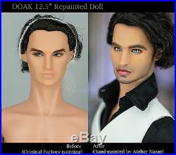 NARAE OOAK DECLAN WAKE Fashion Royalty Integrity Custom Homme FR Repaint Doll