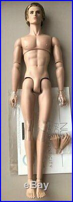 Nude Level Of Suspense Lukas Ltd Ed Wclub 12 Nu Face Fashion Royalty Male Doll