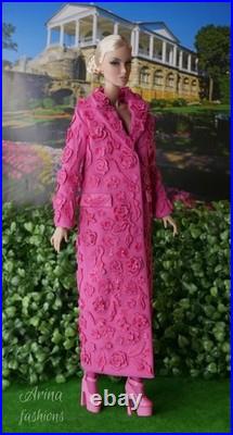 OOAK Coat outfit for Fashion Royalty, Integrity Toys doll by Arina Fashions