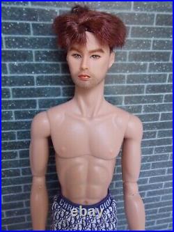 OOAK Custom Repainted Integrity Toys POWER VIBES Tae Min Jee Doll Monarch Homme