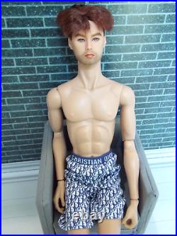 OOAK Custom Repainted Integrity Toys POWER VIBES Tae Min Jee Doll Monarch Homme