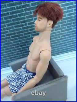 OOAK Custom Repainted Integrity Toys POWER VIBES Tae Min Jee Doll Monarch Homme