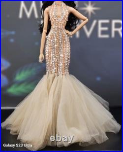 OOAK Fashion Royalty Gown. Fits Most 11 1/2 To 12 Dolls