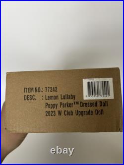 Poppy Parker Lemon Lullaby Nude Doll W Club Limited Edition Integrity Toys