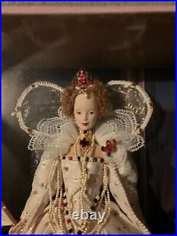 QUEEN ELIZABETH 1 Barbie doll WOMEN OF ROYALTY Series NRFB Gold Label B3425