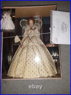 QUEEN ELIZABETH 1 Barbie doll WOMEN OF ROYALTY Series NRFB Gold Label B3425
