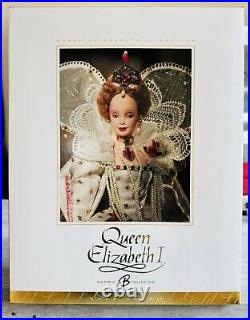 Queen Elizabeth Barbie, Women of Royalty Series, Gold Label WithShipper NRFB