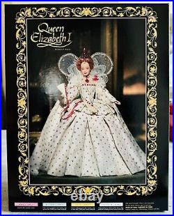 Queen Elizabeth Barbie, Women of Royalty Series, Gold Label WithShipper NRFB