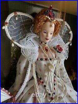 Queen Elizabeth Barbie, Women of Royalty Series, Gold Label WithShipper NRFB